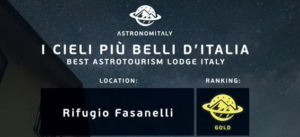 Rifugio Fasanelli certificazione cieli più belli