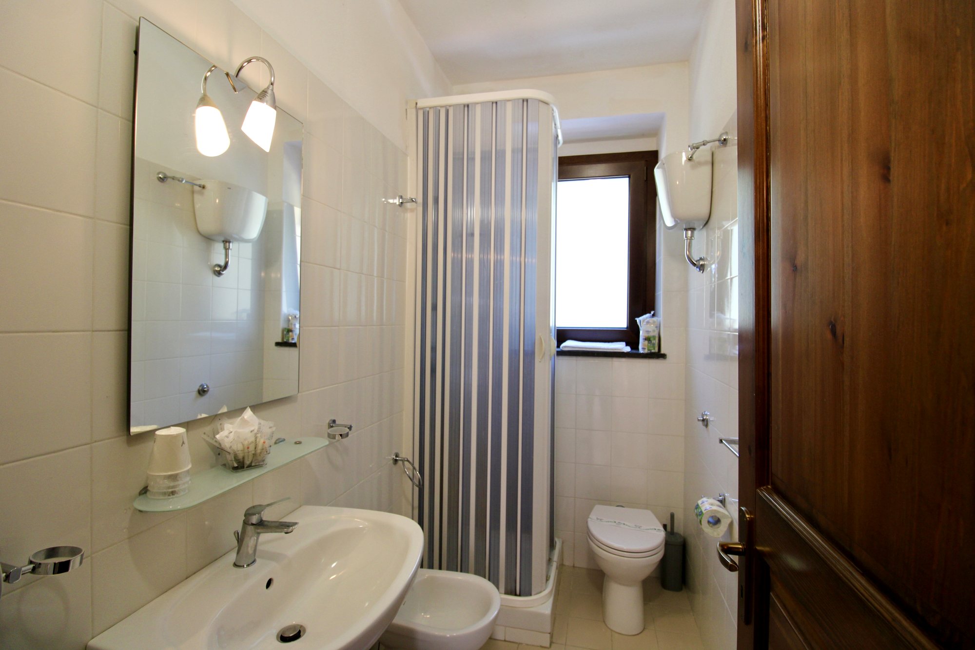 Bagno privato della Family Room del Rifugio Fasanelli